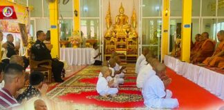 ทหารพราน 49 ร่วมกิจกรรมบรรพชาสามเณรภาคฤดูร้อน ประจำปี 2568