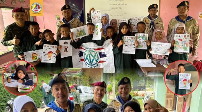 ฉก.สันติสุข จัดกิจกรรม “ไอติมปันสุข จากใจพี่ อส.” สร้างรอยยิ้มและความสัมพันธ์ในชุมชน