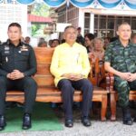 ”บุญใหญ่ พิธีตัดหวายลูกนิมิตอุโบสถ“ มทภ.4 เป็นประธานพิธีตัดหวายลูกนิมิต วัดเขาบันนังกระแจะ อ.ธารโต จ.ยะลา เพื่อสืบสานพระพุทธศาสนาร่วมกับพี่น้องพุทธศาสนิกชนในพื้นที่