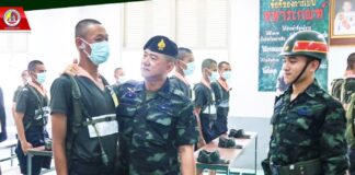 ผบ.พล.ร.15 ตรวจเยี่ยมหน่วยฝึกทหารใหม่ ร.152 พัน.3 ผลัดที่ 1 ประจำปี 2568