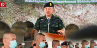 ผบ.พล.ร.15 ตรวจเยี่ยมหน่วยฝึกทหารใหม่ เน้นดูแลดั่งน้องคนเล็ก พร้อมย้ำฝึกบนพื้นฐานวินัย-สิทธิกำลังพล