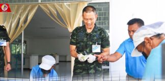 ศปพร. ขับเคลื่อนงานโครงการอันเนื่องมาจากพระราชดำริ ในพื้นที่ฟาร์มตัวอย่างฯ บ้านน้ำดำ ต.ปุโละปุโย อ.หนองจิก จ.ปัตตานี