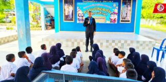 “ทหารพราน 41” เสริมเกราะความรู้ ฝึกอบรมนักเรียนรับมือภัยพิบัติ-แผ่นดินไหว