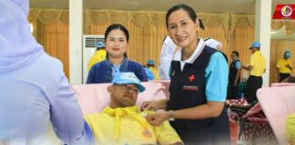 ศูนย์ประสานงานโครงการอันเนื่องมาจากพระราชดำริ ร่วมกิจกรรม “จิตอาสาบริจาคโลหิต” ถวายเป็นพระราชกุศล เนื่องในวันเฉลิมพระชนมพรรษา ในหลวง ร.10 ครบรอบ 73 พรรษา