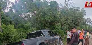 ทหารพราน 49 เข้าช่วยเหลือประชาชน จากอุบัติเหตุรถตกข้างทาง