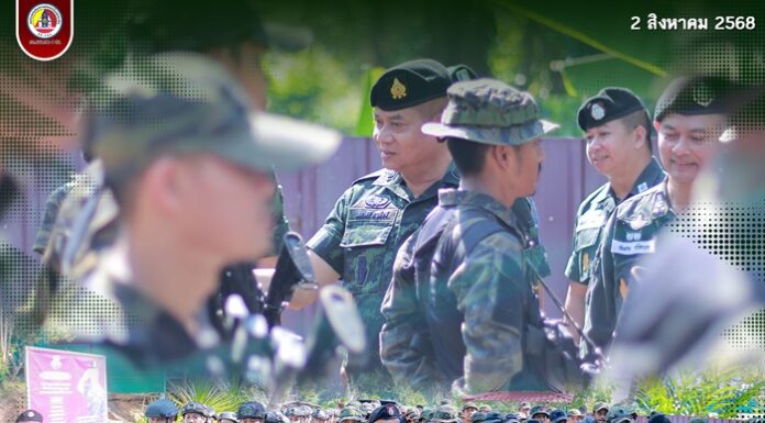 แม่ทัพภาคที่ 4 ตรวจเยี่ยม ฉก.ตชด.44 เสริมขวัญ มอบแนวทางปฏิบัติงาน เน้นย้ำทุกภารกิจจะต้องไม่ประมาท