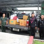 กอ.รมน.ภาค 4 สน. และ ฉก.ทพ.22 ร่วมมอบสิ่งของสนับสนุนกำลังพลกองทัพบก เพื่อช่วยเหลือทหารและประชาชนชายแดนไทย–กัมพูชา