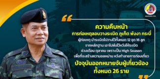 “…ความคืบหน้าการก่อเหตุลอบวางระเบิด ภูเก็ต พังงา กระบี่ ผู้ก่อเหตุนำระเบิดไปวางไว้ทั้งหมด 12 จุด 16 ลูก จากหลักฐาน เอาไปฝังไว้หวังให้ระเบิด ช่วงเดือน ตุลาคม เพราะเป็น High Season เพื่อที่จะสร้างความอลหม่าน หวังทำลายการท่องเที่ยว ปัจจุบันออกหมายจับผู้เกี่ยวข้อง ทั้งหมด 26 ราย…”
