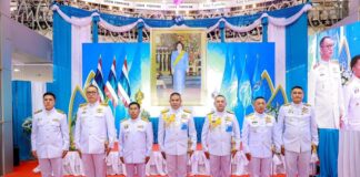 แม่ทัพภาคที่ 4 นำผู้บังคับบัญชา กำลังพล และประชาชนชายแดนใต้ ร่วมกิจกรรมถวายพระพรชัยมงคลเฉลิมพระเกียรติ สมเด็จพระนางเจ้าสิริกิติ์ พระบรมราชินีนาถ พระบรมราชชนนีพันปีหลวง เนื่องในโอกาสวันเฉลิมพระชนมพรรษา 12 สิงหาคม 2568