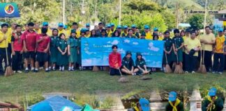 “ฉก.พัน.ร.1” รวมพลังจิตอาสา พัฒนาวัดปิยะธรรมาราม สร้างชุมชนสันติสุข