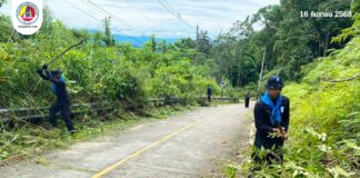 ทหารพราน 41 ร่วมกับชุมชน พัฒนาถนนขึ้นเขาปกโย๊ะ สร้างภูมิทัศน์ให้สวยงาม เพิ่มความปลอดภัยให้ประชาชน