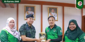 แม่ทัพภาคที่ 4 ขอบคุณ “กลุ่มเสื้อเขียว” ชื่นชมการทำงาน เป็นแบบอย่างพลเมืองดีในสังคมพหุวัฒนธรรมชายแดนใต้