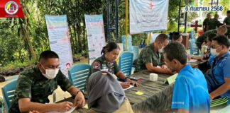 ศพชต. นำหน่วยแพทย์เคลื่อนที่ สร้างรอยยิ้ม-เสริมสุขภาพให้ประชาชนในพื้นที่ชายแดนใต้