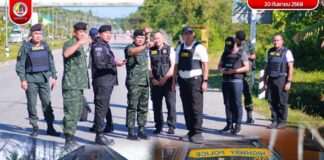 แม่ทัพภาคที่ 4 ลงพื้นที่ตรวจเหตุระเบิดป้อมตำรวจทางหลวงสายบุรี ย้ำเข้มมาตรการรักษาความปลอดภัย