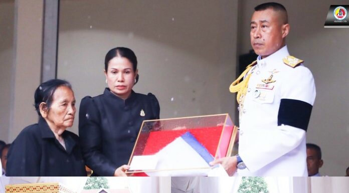 พิธีพระราชทานเพลิงศพ ดาบตำรวจ สมศักดิ์ นาคเสน วีรชนผู้กล้าแห่งปลายด้ามขวาน