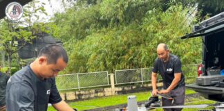 ทีม ORC โดรนเกษตรจากนครปฐม เดินทางกว่า 13 ชั่วโมง รวมตัวกันที่ศูนย์บรรเทาสาธารณภัย กองทัพภาคที่ 4 ส่วนหน้า เพื่อเข้าช่วยเหลือผู้ประสบอุทกภัยน้ำท่วม