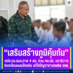 เสริมสร้างภูมิคุ้มกัน ศปส.กอ.รมน.ภาค 4 สน. ร่วมกับ ศอ.ปส. นราธิวาส เดินหน้าขับเคลื่อนแผนป้องกันและแก้ไขปัญหายาเสพติดในพื้นที่จังหวัดชายแดนภาคใต้