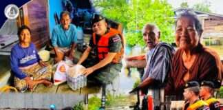 กองพันทหารปืนใหญ่ที่ 5 กรมทหารปืนใหญ่ที่ 5 ลงพื้นที่ช่วยเหลือประชาชนที่ประสบอุทกภัยอย่างต่อเนื่อง
