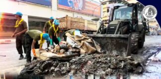 ศูนย์บรรเทาสาธารณภัยกองทัพบก จัด “Big Cleaning Day ”ปิดถนนนิพัทธ์อุทิศ 1–3 ระดมฉีดล้างโคลนและเคลื่อนย้ายสิ่งกีดขวาง เร่งคืนพื้นที่ให้ชาวอำเภอหาดใหญ่กลับสู่ภาวะปกติโดยเร็ว