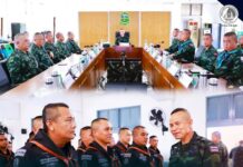 แม่ทัพภาคที่ 4 ลงพื้นที่ตรวจเยี่ยม ติดตามการฟื้นฟู และช่วยเหลือประชาชนผู้ประสบภัย ภายหลังสถานการณ์น้ำในพื้นที่นราธิวาสลดลง ย้ำหน่วยในพื้นที่เร่งดำเนินการฟื้นฟูอย่างเต็มขีดความสามารถ