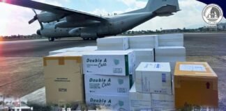 ดั๊บเบิ้ล เอ ส่งความห่วงใย ช่วยเหลือฟื้นฟูอุทกภัยภาคใต้ ผ่านศูนย์บรรเทาสาธารณภัยกองทัพภาคที่ 4 ส่วนหน้า นำโดย C-130 กองทัพอากาศ