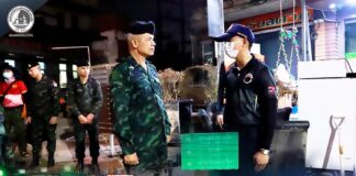 แม่ทัพภาคที่ 4 ลงพื้นที่หาดใหญ่ยามดึก เร่งติดตามฟื้นฟูหลังน้ำท่วม กำชับดูแลความปลอดภัยกำลังพล