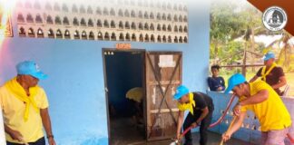 ทหารพราน 46 ร่วมกับชุมชนทำความสะอาดศูนย์การศึกษาอิสลามประจำมัสยิด (ตาดีกา) คืนพื้นที่เรียนรู้หลังอุทกภัย