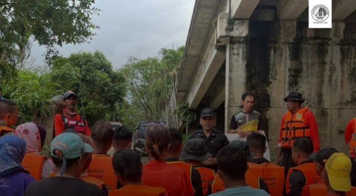 ฉก.ทพ.46 ร่วมกิจกรรมอบรมโครงการป้องกันและบรรเทาความเดือดร้อน กรณีเกิดเหตุอุทกภัยของประชาชน ในพื้นที่ อ.รือเสาะ จ.นราธิวาส