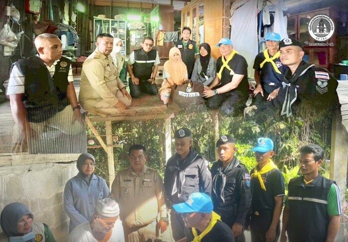 ฉก.ทพ.42 ลงพื้นที่เยี่ยมเยียนประชาชน พร้อมมอบถุงยังชีพพระราชทาน ช่วยเหลือผู้ป่วยติดเตียงและผู้พิการ