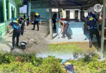 “1 ศุกร์ 1 มัสยิด สุขสร้างได้เพื่อบ้านเรา” ทหารพราน 41 นำกำลังพลจิตอาสาปรับปรุงภูมิทัศน์ ในพื้นที่ ตำบลเนินงาม อำเภอรามัน จังหวัดยะลา”