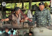 ฉก.พัน.ร.ที่ 2 ร่วมดูแลประชาชน เยี่ยมผู้ป่วยติดเตียง สร้างกำลังใจและพัฒนาคุณภาพชีวิตประชาชนในพื้นที่อำเภอยะรัง จังหวัดปัตตานี