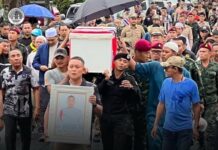 หน่วยเฉพาะกิจกรมทหารพรานที่ 49 ร่วมพิธีฝังศพทางศาสนาอิสลาม ไว้อาลัย “วีรบุรุษช่องอานม้า” ผู้เสียสละเพื่อปกป้องชาติ ศาสนา พระมหากษัตริย์ และผืนแผ่นดินไทย