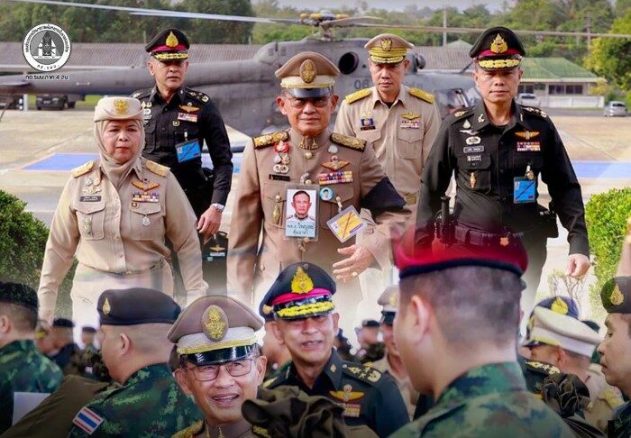 องคมนตรี เชิญสิ่งของพระราชทานเนื่องในโอกาสปีใหม่ 2569 มอบให้แก่เจ้าหน้าที่ ที่ปฏิบัติภารกิจในพื้นที่จังหวัดชายแดนภาคใต้