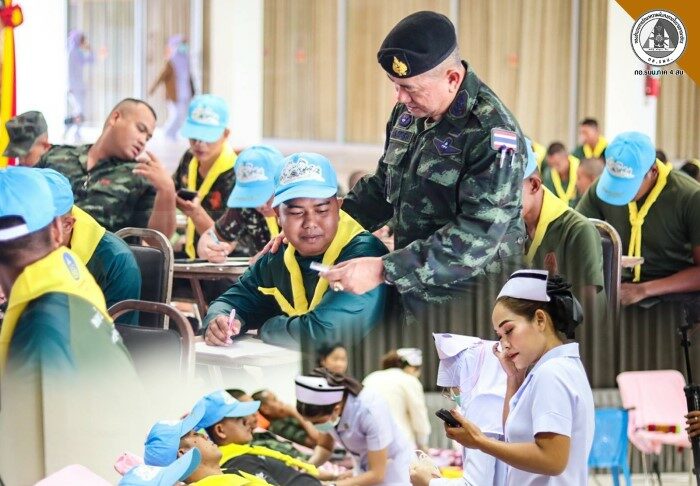 ศปพร. ผนึกกำลังจิตอาสาบริจาคโลหิต ส่งต่อความหวังช่วยชีวิตผู้ได้รับผลกระทบสถานการณ์สู้รบ