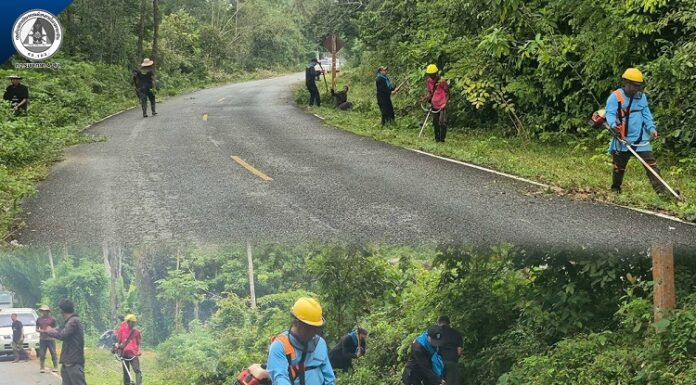 ทหารพราน 41 ร่วมพัฒนาปรับปรุงภูมิทัศน์สองข้างทางในพื้นที่อำเภอรามัน จังหวัดยะลา เพื่อเพิ่มความปลอดภัยรับเทศกาลปีใหม่ 2569