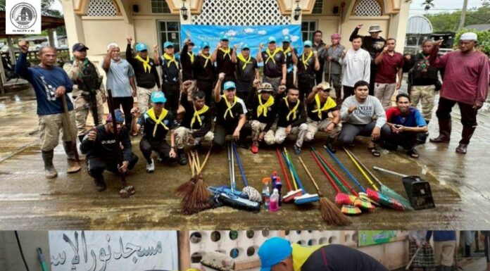 หน่วยเฉพาะกิจสันติสุข บูรณาการทุกภาคส่วน จัดกิจกรรมจิตอาสา “1 ศุกร์ 1 มัสยิด สุขสร้างได้เพื่อบ้านเรา” ร่วมพัฒนาชุมชน ฟื้นฟูพื้นที่หลังอุทกภัย สร้างคุณภาพชีวิตที่ดีให้ประชาชน