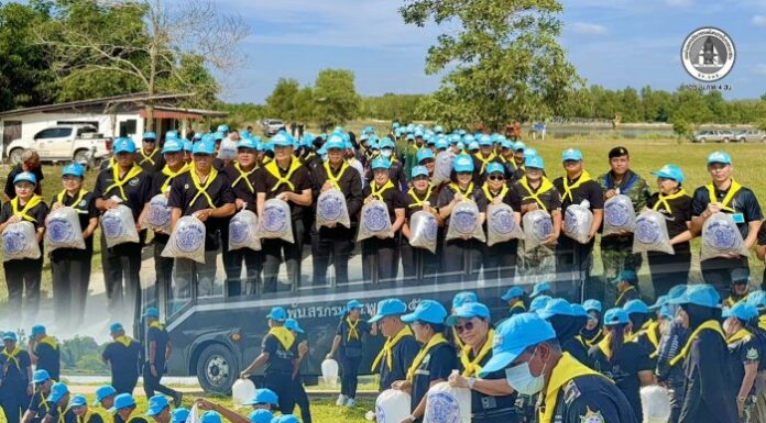 กองพันเสนารักษ์ กรมสนับสนุน กองพลทหารราบที่ 15 ร่วมกิจกรรมจิตอาสาพัฒนา ปล่อยพันธุ์สัตว์น้ำ น้อมรำลึกวันพ่อขุนรามคำแหงมหาราช