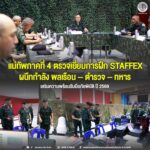 แม่ทัพภาคที่ 4 ตรวจเยี่ยมการฝึก STAFFEX ผนึกกำลัง พลเรือน–ตำรวจ–ทหาร เสริมความพร้อมรับมือภัยพิบัติ ปี 2569