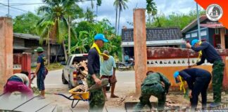 ฉก.พัน.ร.ที่ 1 ดำเนินกิจกรรม Big Cleaning Day ปรับปรุงภูมิทัศน์และทำความสะอาดสถานที่สำคัญทางศาสนา ในพื้นที่อำเภอบันนังสตา จังหวัดยะลา