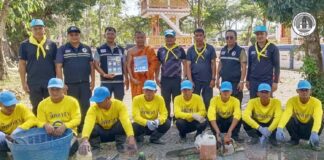 บูรณาการพลังภาคีเครือข่าย พัฒนาวัดหลักห้า พร้อมประชาสัมพันธ์แอป “พร้อมช่วย” เสริมความมั่นคงชุมชน