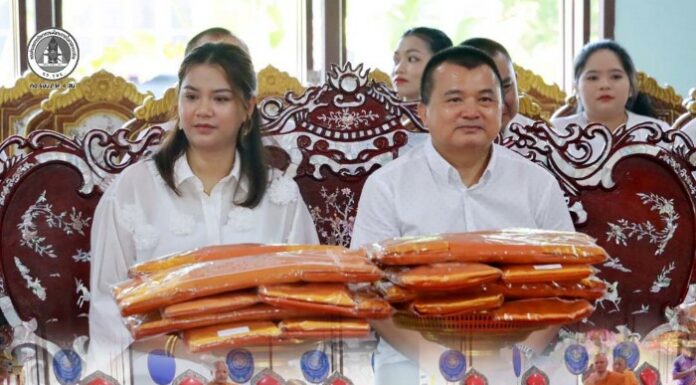ผอ.สำนักพัฒนายุทธศาสตร์ กอ.รมน.ภาค 4 สน. เป็นประธานพิธีบรรพชาสามเณรภาคฤดูร้อน เฉลิมพระเกียรติ สมเด็จพระกนิษฐาธิราชเจ้า กรมสมเด็จพระเทพรัตนราชสุดาฯ สยามบรมราชกุมารี ณ วัดมุจลินทวาปีวิหาร จ.ปัตตานี