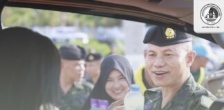แม่ทัพภาคที่ 4 ลงพื้นที่ จ.สตูล ตรวจเยี่ยมจุดบริการประชาชนช่วงสงกรานต์ เน้นย้ำความปลอดภัยเข้มข้น“