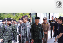 แม่ทัพภาคที่ 4 ลงพื้นที่สตูล ตรวจเยี่ยมกำลังพล–ด่านชายแดนวังประจัน เน้นย้ำความปลอดภัยช่วงสงกรานต์