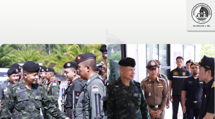 แม่ทัพภาคที่ 4 ลงพื้นที่สตูล ตรวจเยี่ยมกำลังพล–ด่านชายแดนวังประจัน เน้นย้ำความปลอดภัยช่วงสงกรานต์