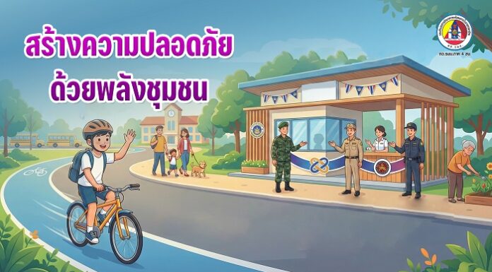 ANIMATION 2D เสริมสร้างความเข้าใจพื้นที่ จชต. EP : 6 ตอน สร้างความปลอดภัยด้วยพลังชุมชน