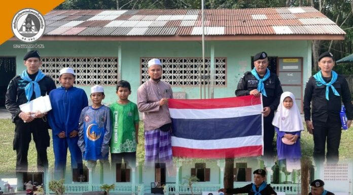 หน่วยเฉพาะกิจกรมทหารพรานที่ 44 เสริมอุดมการณ์รักชาติให้เยาวชนตาดีกา ในพื้นที่ใน 4 อำเภอของจังหวัดปัตตานี