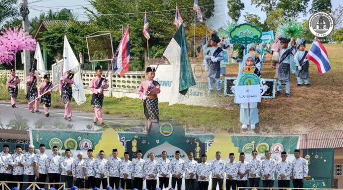 ฉก.ทพ.46 ร่วมกิจกรรม “ตาดีกาสัมพันธ์” ตำบลเรียง ครั้งที่ 16 สร้างเวทีพัฒนาเยาวชน สู่สังคมสันติสุขอย่างยั่งยืน