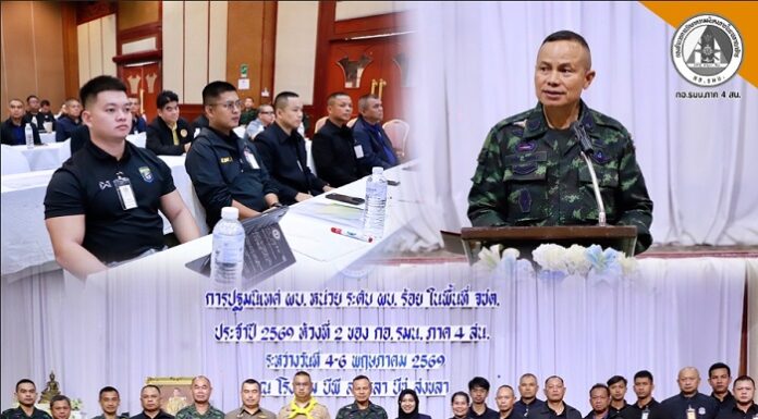 แม่ทัพภาคที่ 4 ปิดหลักสูตรเสริมศักยภาพ “ผู้บังคับกองร้อย” ประจำปี 2569 ยกระดับกำลังพลแนวหน้า ผสานงานความมั่นคง–พัฒนา ขับเคลื่อนชายแดนใต้สู่สันติสุขอย่างยั่งยืน