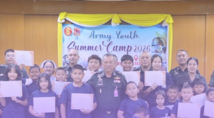 มณฑลทหารบกที่ 46 จัด “Army Youth Summer Camp 2569” เสริมทักษะเยาวชนผ่านดนตรี ศิลปะ และกีฬา ณ ค่ายอิงคยุทธบริหาร จังหวัดปัตตานี