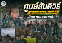 ศูนย์สันติวิธี ขยายผลนโยบายแม่ทัพภาคที่ 4 เดินสายบรรยายพิเศษ เสริม “เขี้ยวเล็บทางปัญญา” แก่กำลังพลเพื่อดูแลเยาวชนและตัดวงจรความรุนแรงในพื้นที่ จชต.